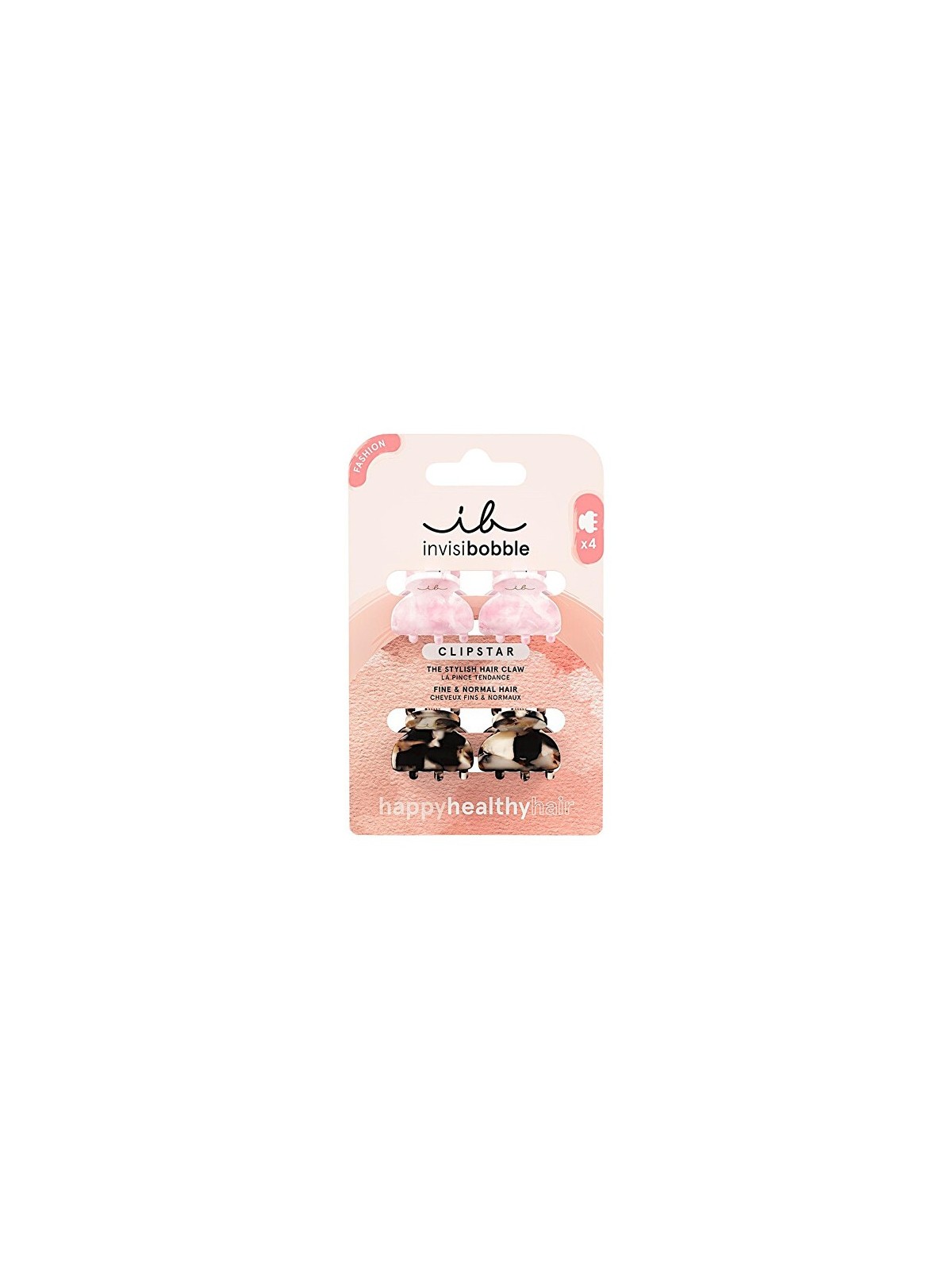 Invisibobble Fermaglio per capelli Clipstar Petit Four Nuovo 4 pezzi donna