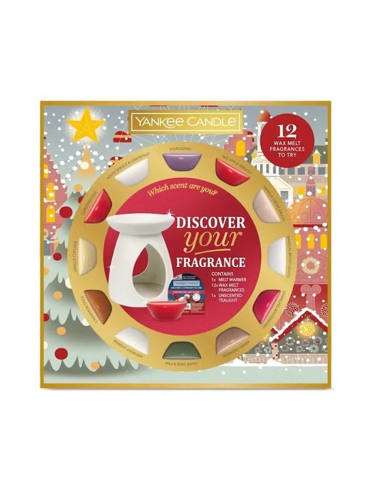 Yankee Candle Set regalo di Natale con lampada aromatica unisex