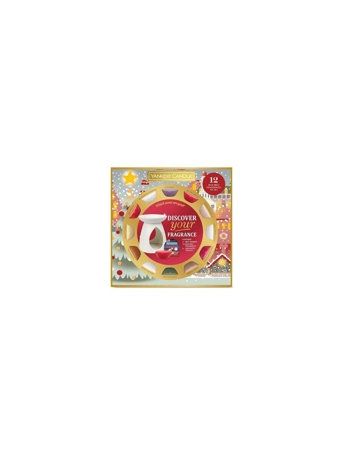 Yankee Candle Set regalo di Natale con lampada aromatica unisex