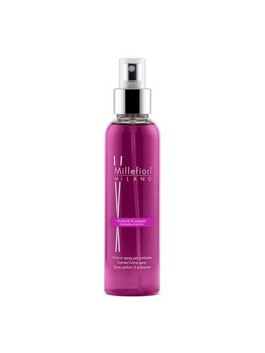 Millefiori Milano Spray naturale per la casa al rabarbaro e pepe 150ml unisex