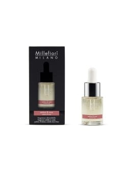 Millefiori Milano Olio aromatico Ambra e Rosa 15ml unisex