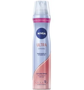 Nivea Lacca per capelli con fissaggio ultra forte Spray styling Ultra Strong 250ml donna