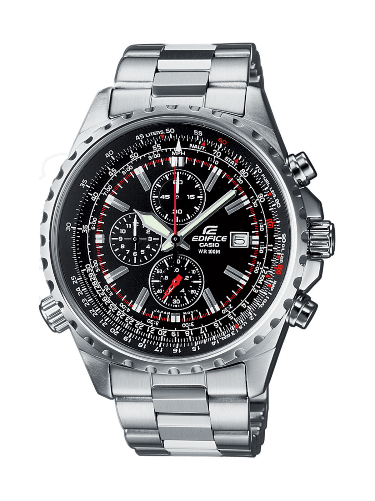 Orologio Uomo CASIO EDIFICE XL Slide Rule Chrono