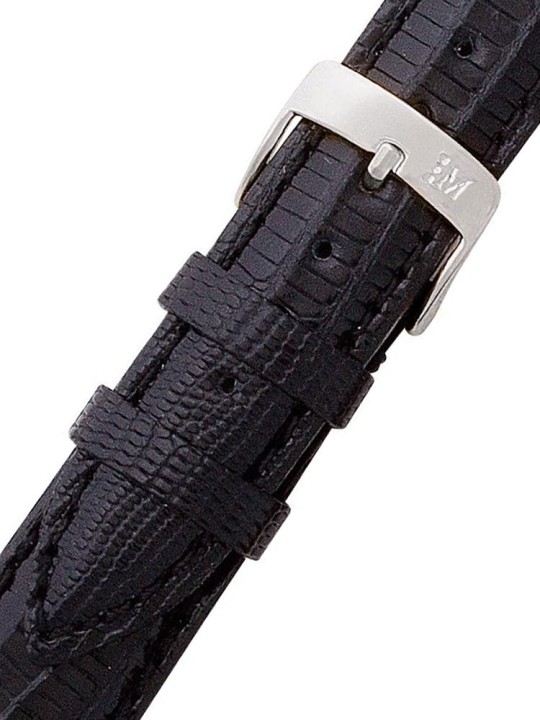 bracciale unisex Morellato A01U0856041019CR16 Black Lizard Watch Strap 16mm