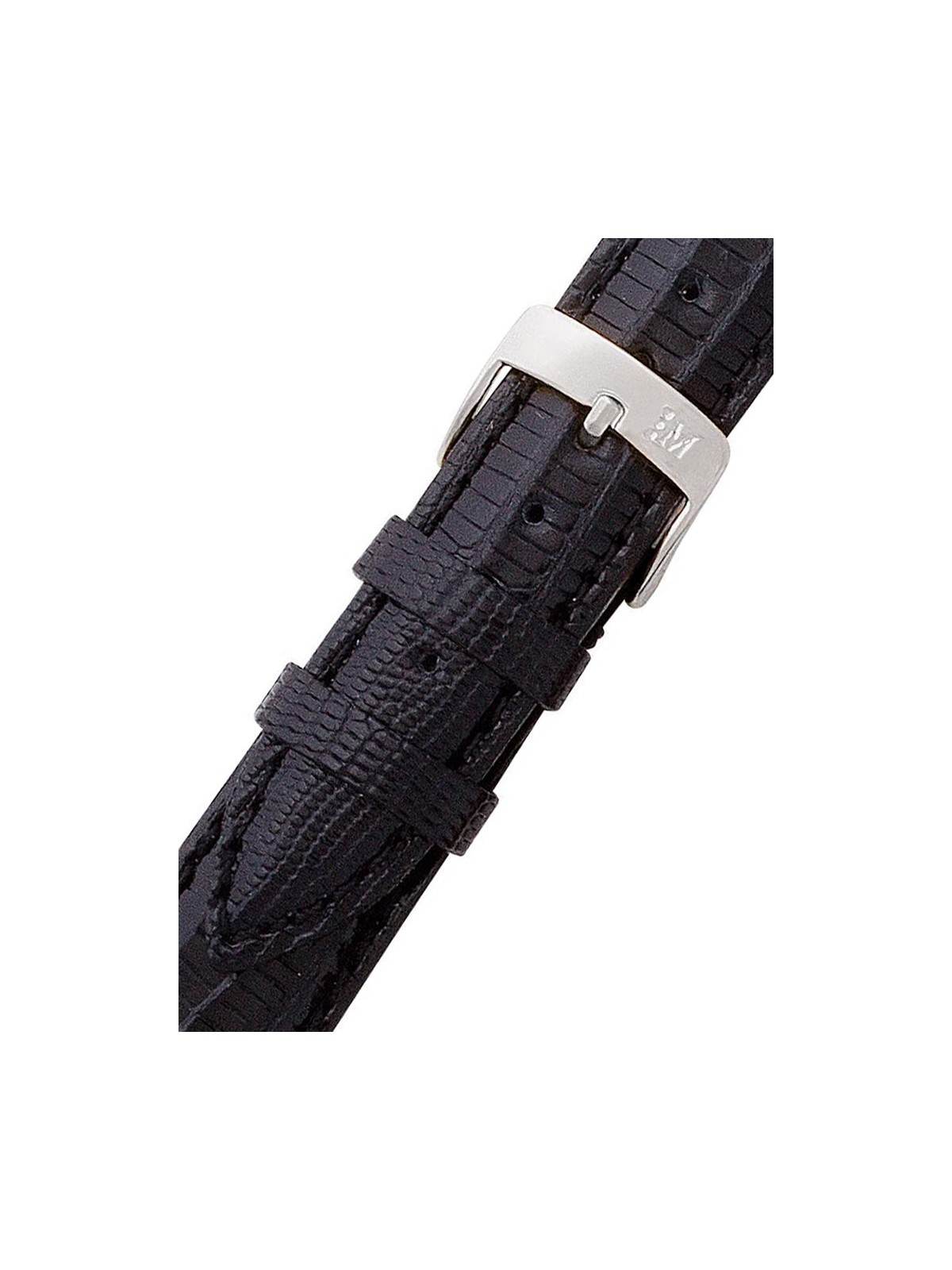 bracciale unisex Morellato A01U0856041019CR16 Black Lizard Watch Strap 16mm