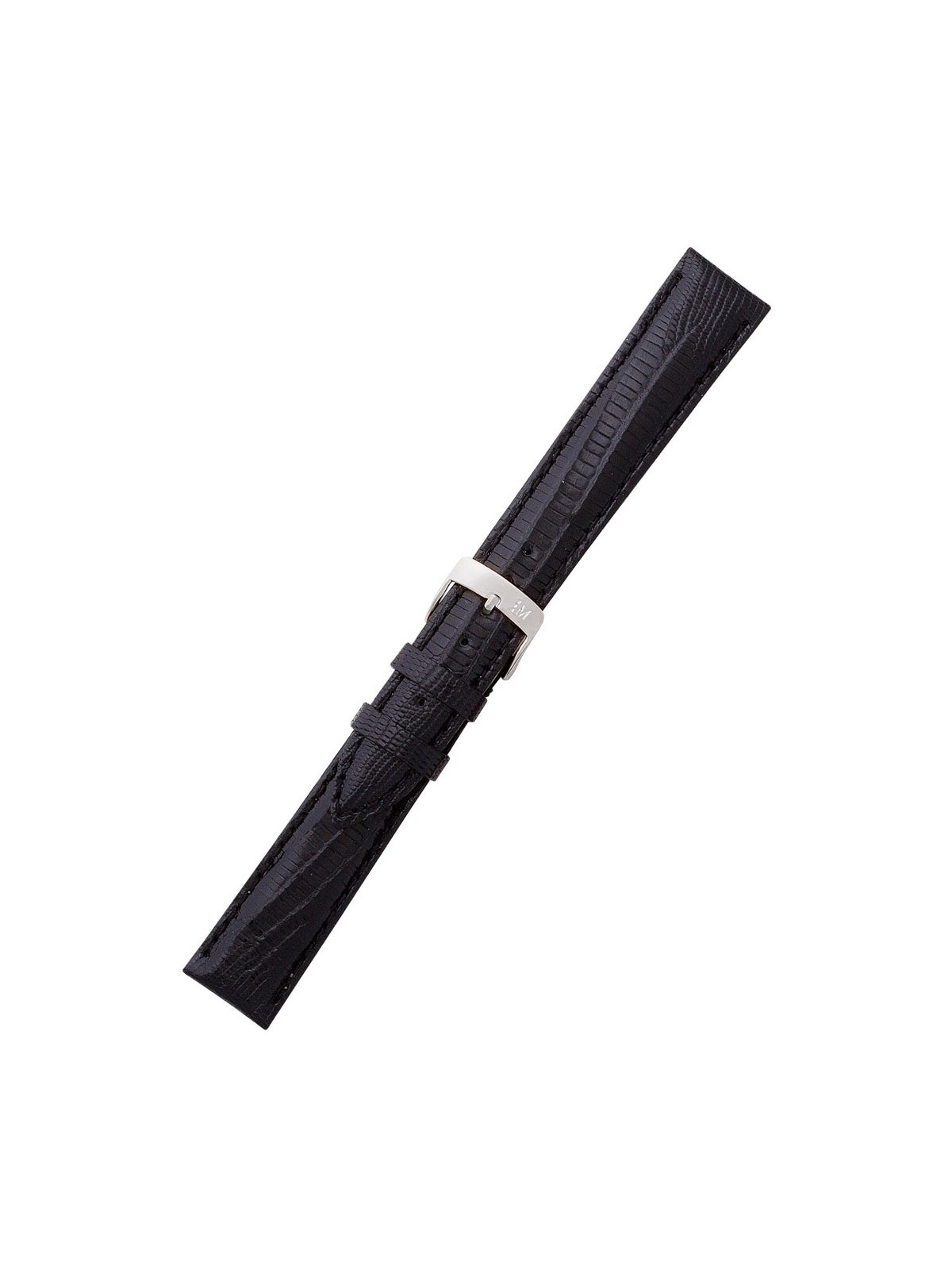 bracciale unisex Morellato A01U0856041019CR16 Black Lizard Watch Strap 16mm