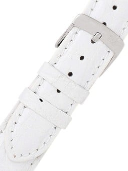 bracciale unisex Morellato A01U0518339017CR18 White alligator Watch Strap 18mm