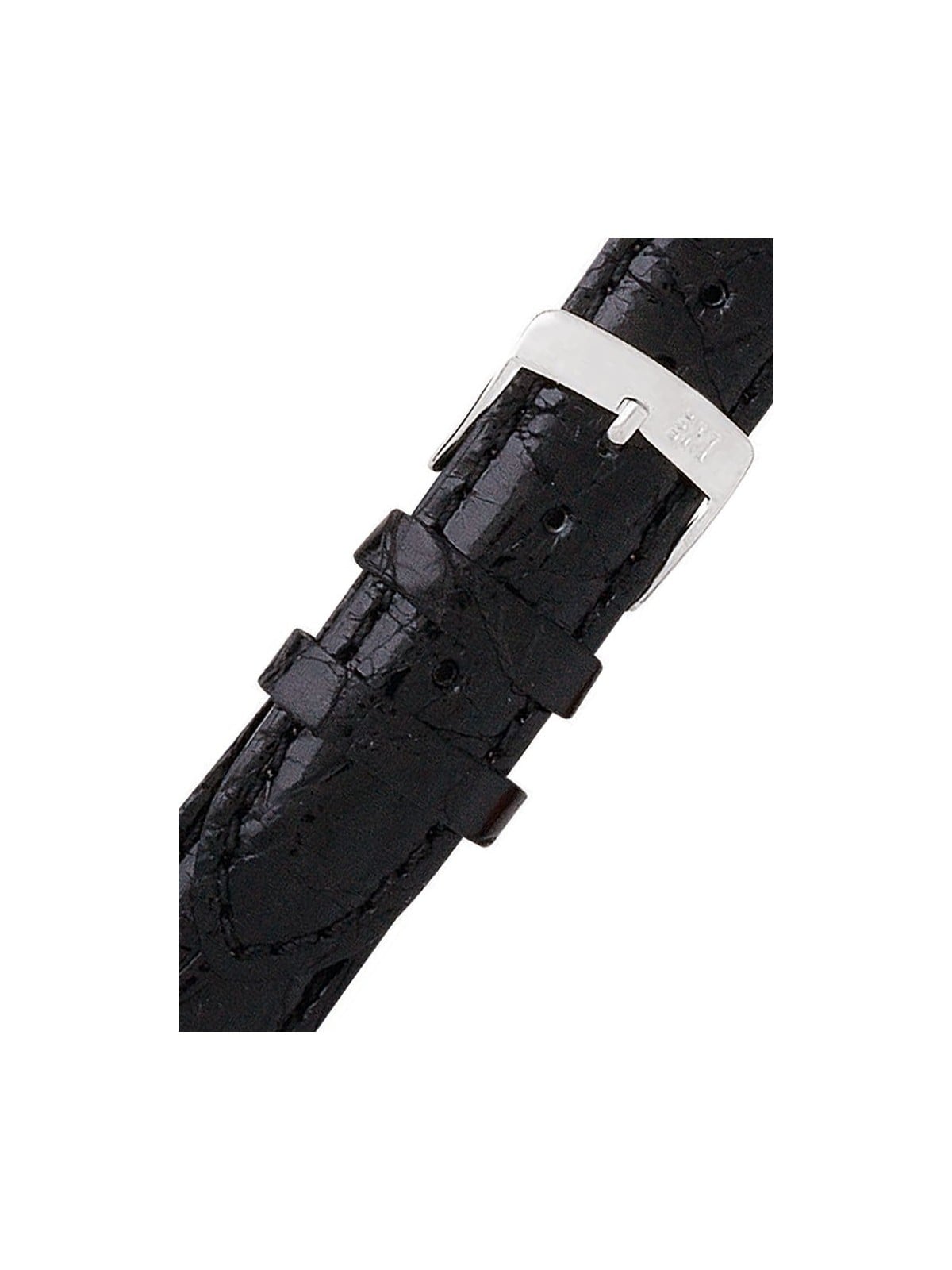 bracciale unisex Morellato A01U0518339019CR19 Black alligator Watch Strap 19mm