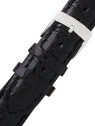bracciale unisex Morellato A01U0518339019CR19 Black alligator Watch Strap 19mm