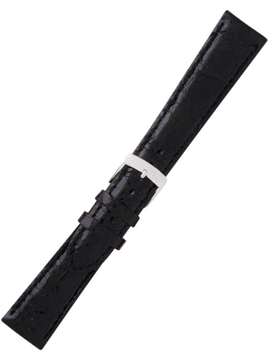 bracciale unisex Morellato A01U0518339019CR19 Black alligator Watch Strap 19mm