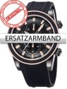 Perigaum Replacement Strap silicon P-1312 Black Black Clasp