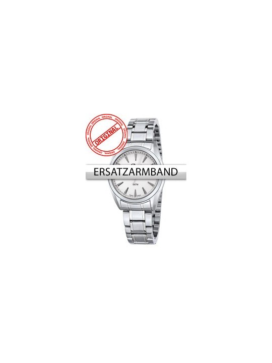 Bossart Replacement Strap steel BW-1310 Ladies Silver