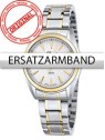 Bossart Replacement Strap steel BW-1310 Ladies bicolor