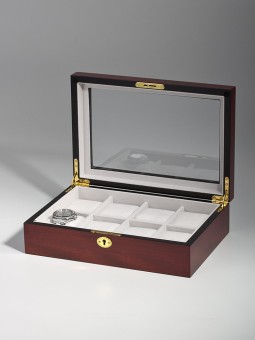 scatola orologio Rothenschild Watch Box RS-2105-8C for 8 Watches Cherry
