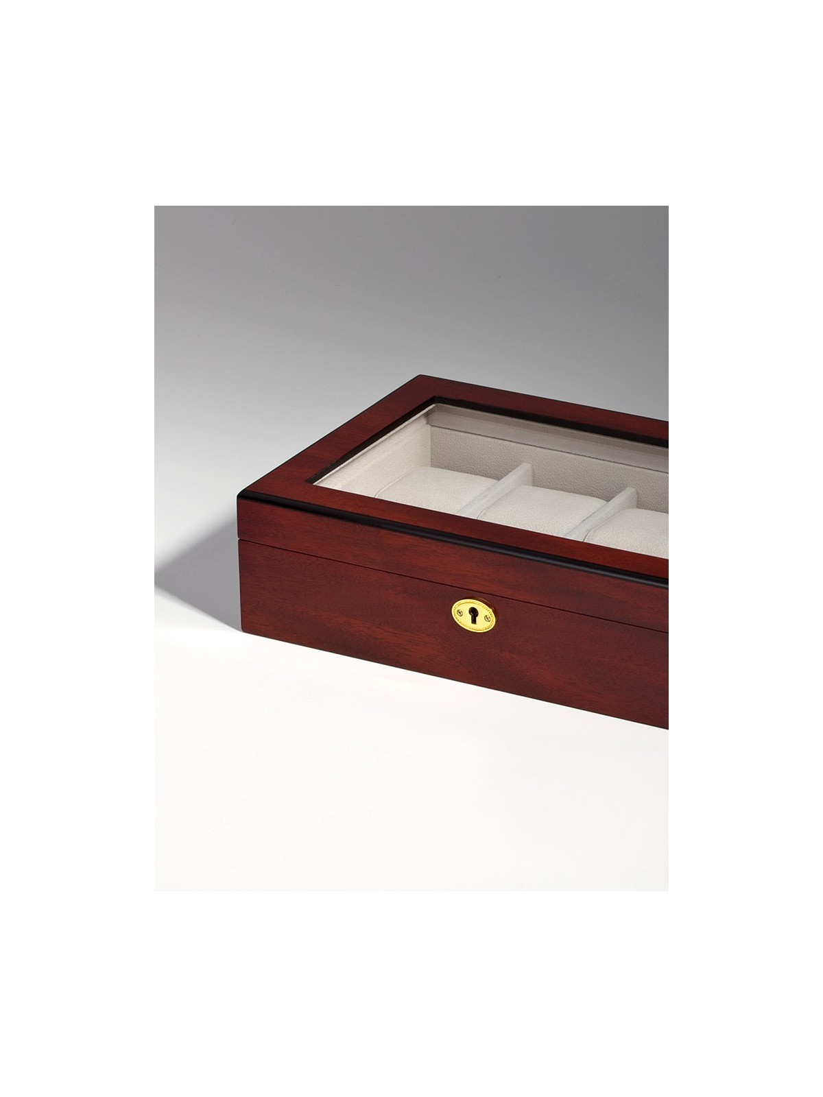 scatola orologio Rothenschild Watch Box RS-2105-8C for 8 Watches Cherry