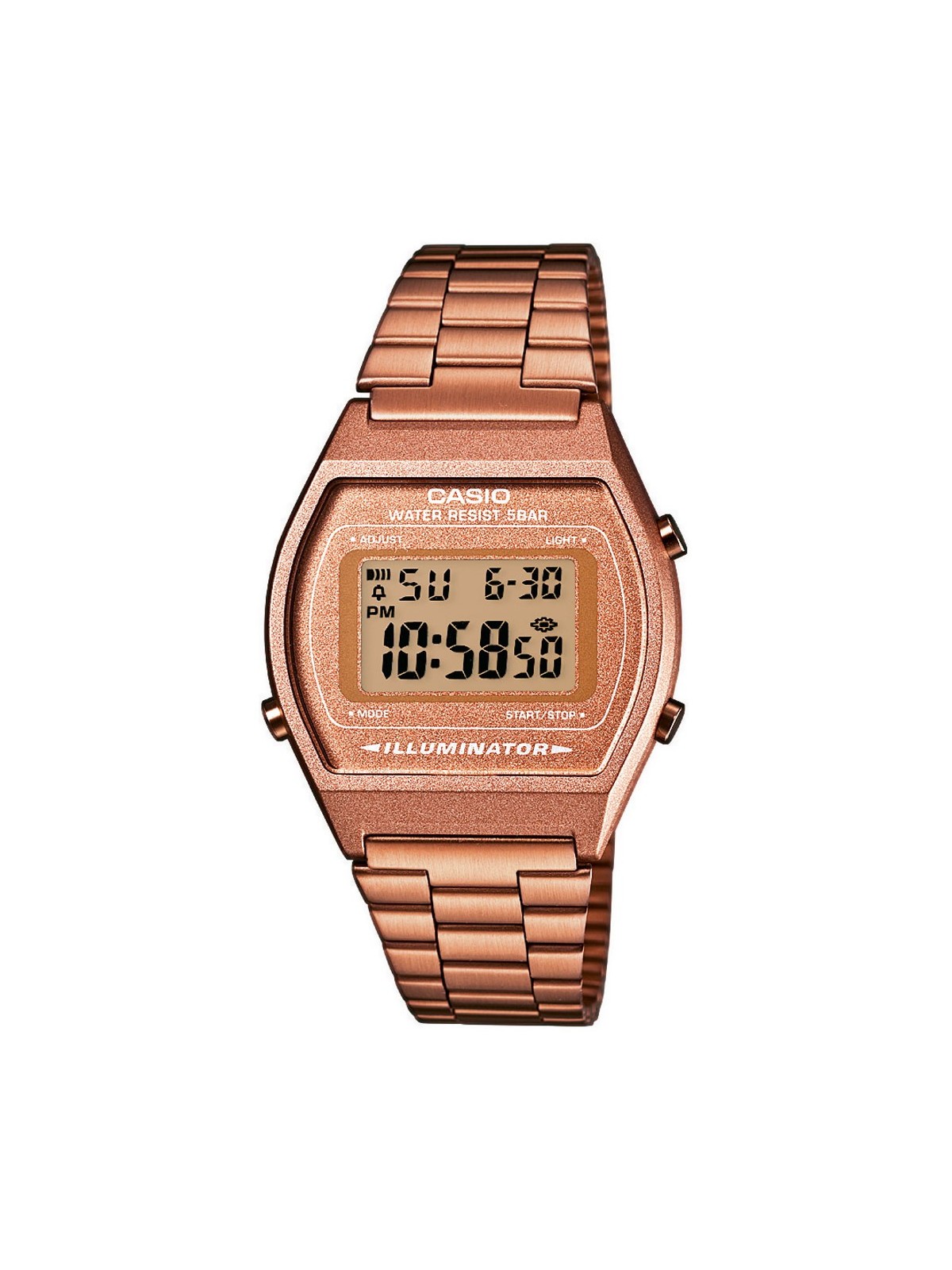 CASIO VINTAGE ILLUMINATOR - Orologio Unisex Copper