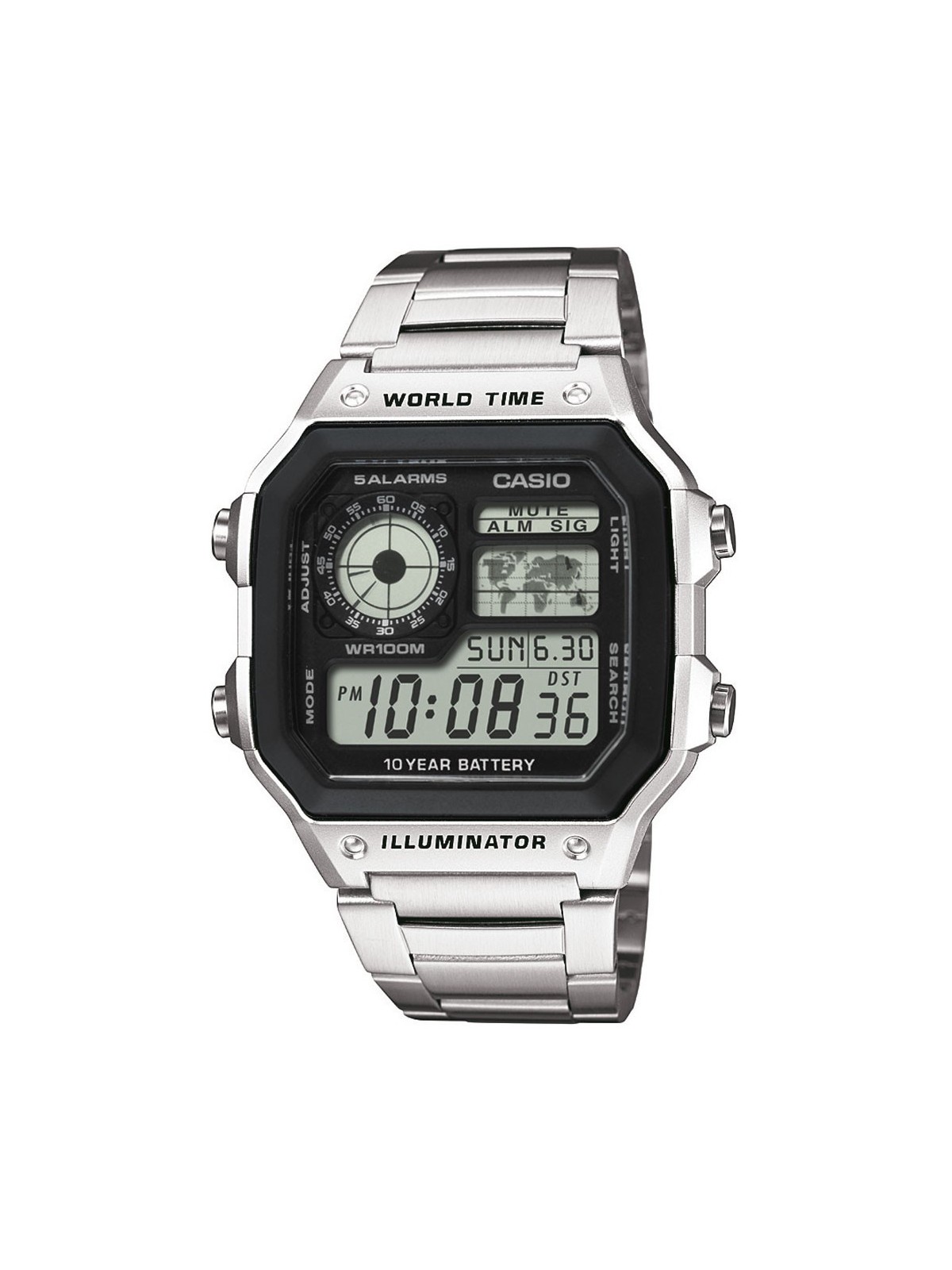 CASIO SPORT Mod. WORLD TIME - Orologio Unisex