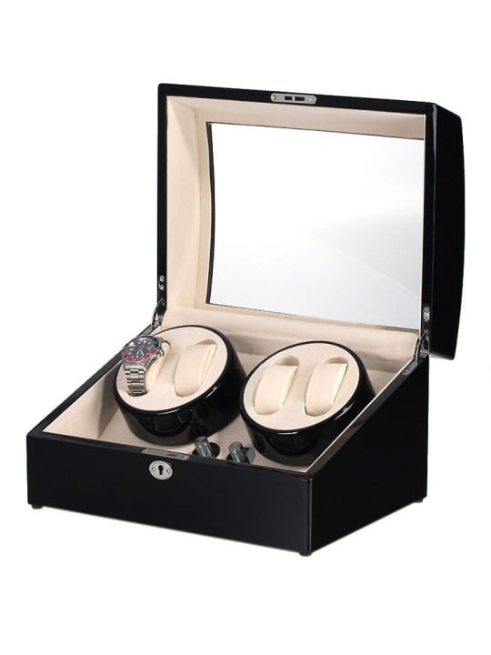 avvolgitore orologio Rothenschild Watch Winder for 4 + 5 Watches RS-1205-BL