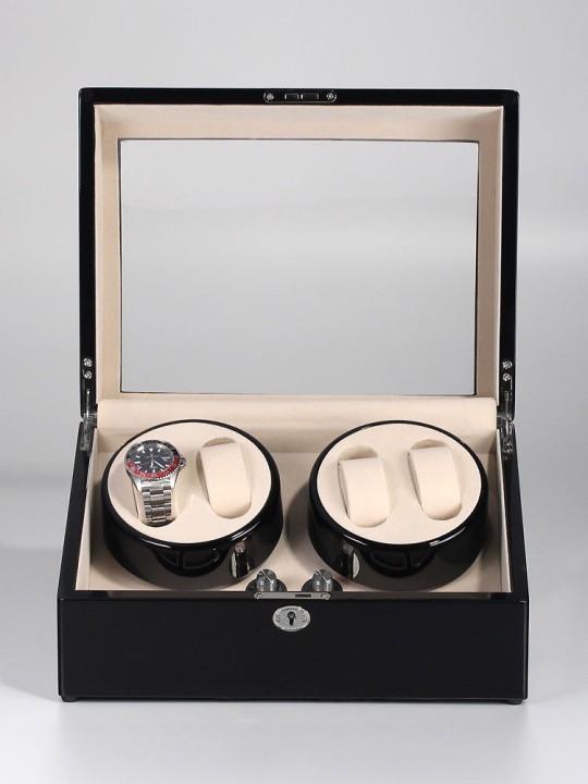 avvolgitore orologio Rothenschild Watch Winder for 4 + 5 Watches RS-1205-BL