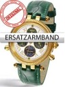 Perigaum Replacement Strap in Green for Millennium Ladies P-0606-GGR Gold Clasp