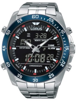 orologio uomo Lorus RW623AX9 Analog-Digital Alarm Chronograph 46mm 10 ATM