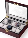 scatola orologio Rothenschild Watch Box RS-1087-10C for 10 Watches Cherry