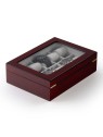 scatola orologio Rothenschild Watch Box RS-1087-10C for 10 Watches Cherry