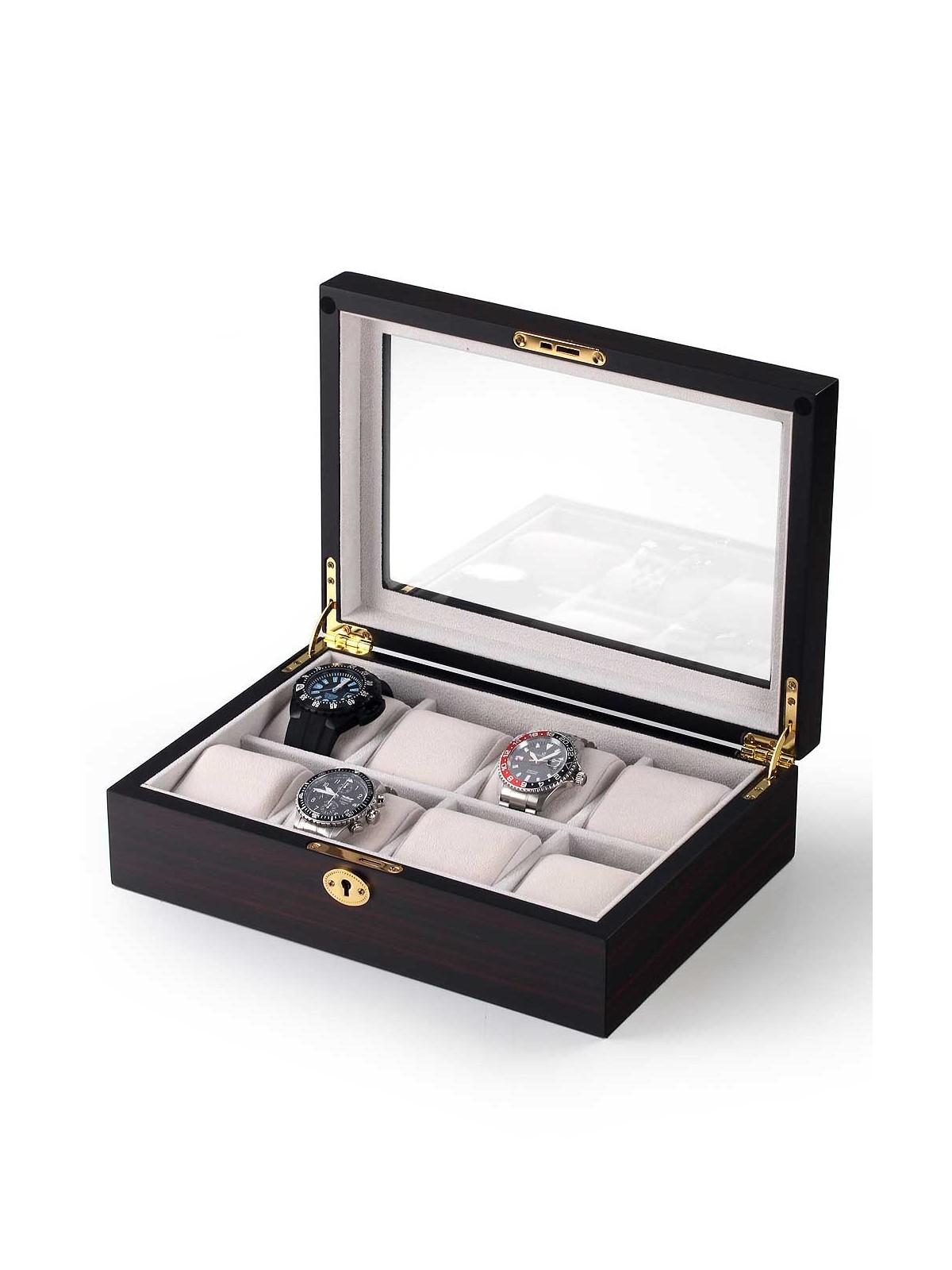 scatola orologio Rothenschild Watch Box RS-2105-8E for 8 Watches Ebony