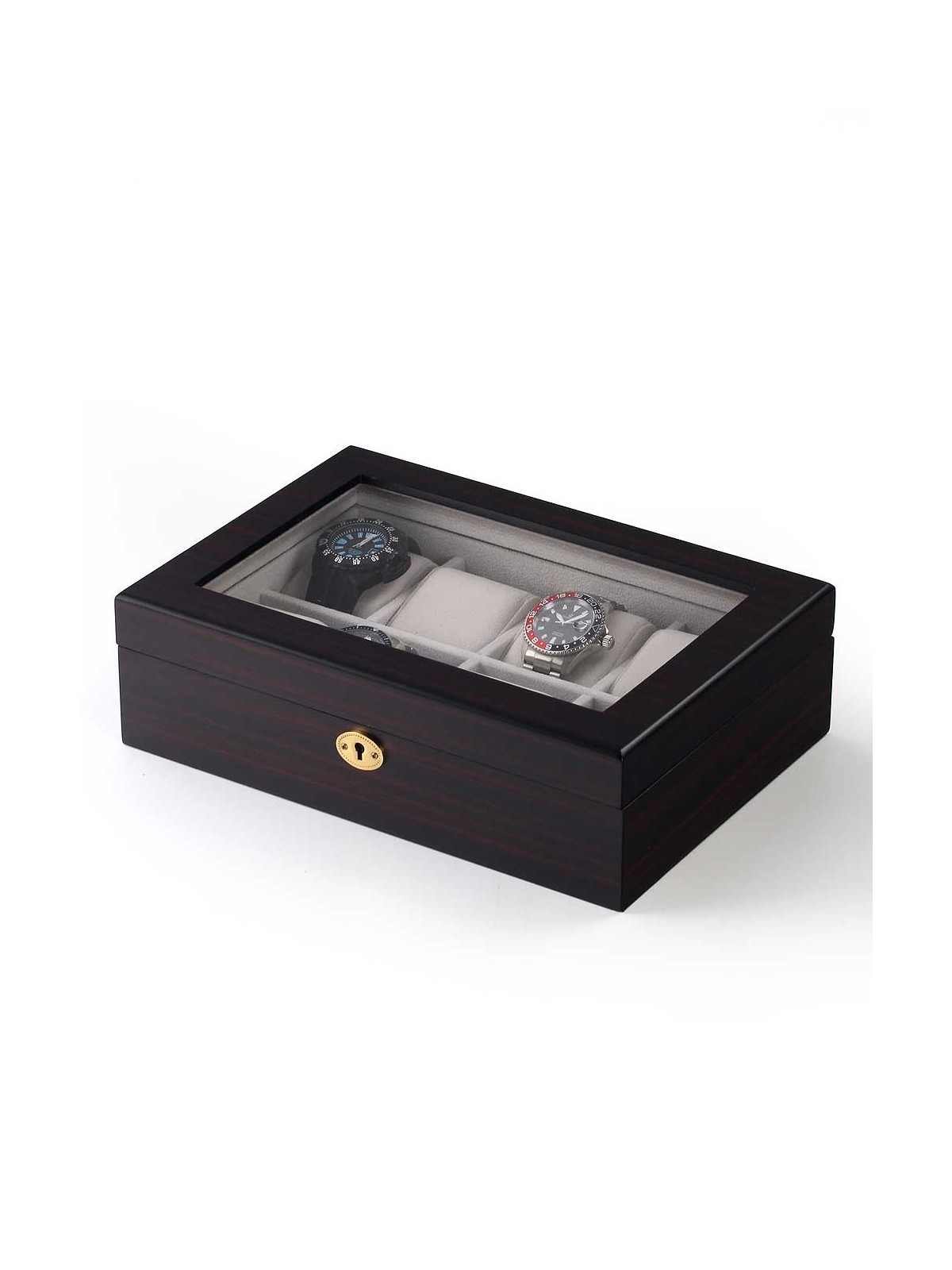 scatola orologio Rothenschild Watch Box RS-2105-8E for 8 Watches Ebony
