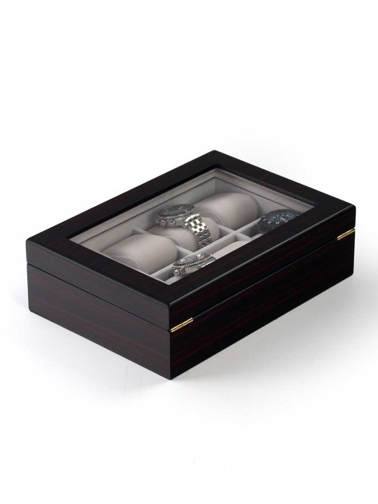 scatola orologio Rothenschild Watch Box RS-2105-8E for 8 Watches Ebony