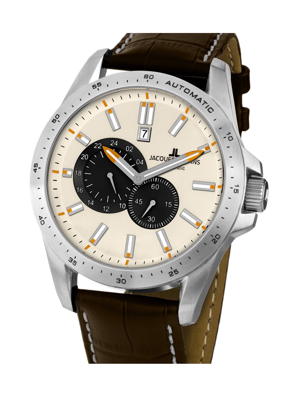 orologio uomo Jacques Lemans 1-1775B Liverpool Automatic Mens Watch 48mm 10 ATM