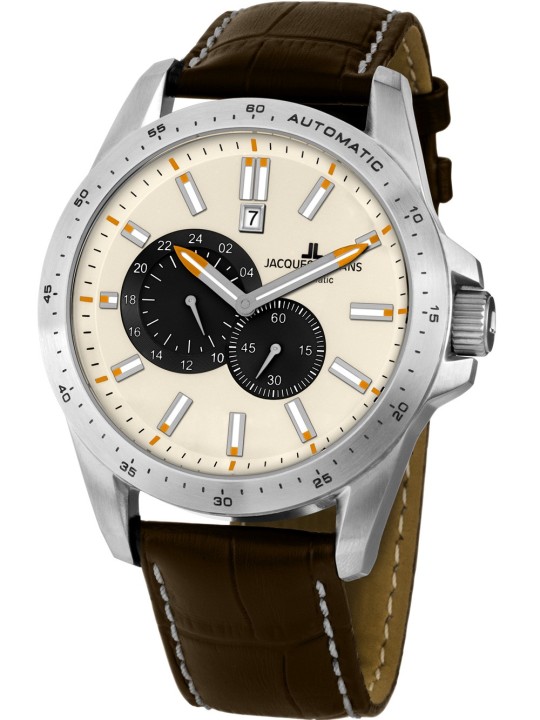 orologio uomo Jacques Lemans 1-1775B Liverpool Automatic Mens Watch 48mm 10 ATM