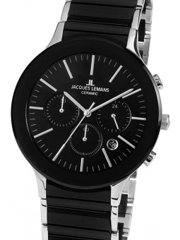 orologio uomo Jacques Lemans 1-1854C Dublin Ceramic Chronograph Mens Watch