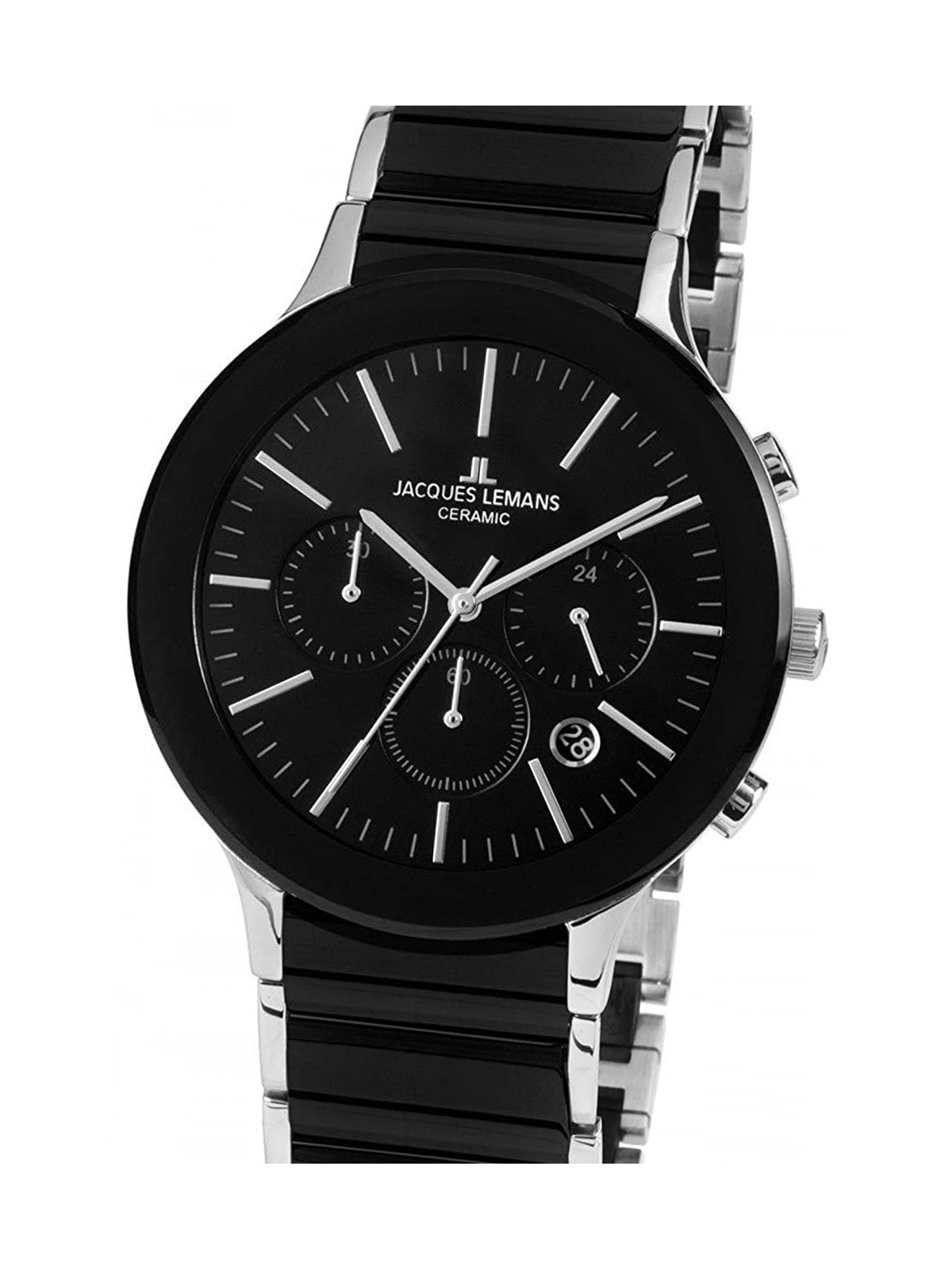 orologio uomo Jacques Lemans 1-1854C Dublin Ceramic Chronograph Mens Watch
