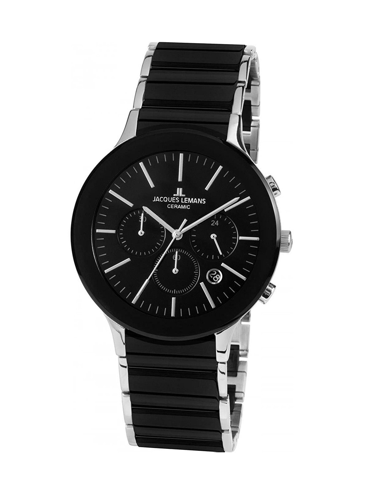 orologio uomo Jacques Lemans 1-1854C Dublin Ceramic Chronograph Mens Watch