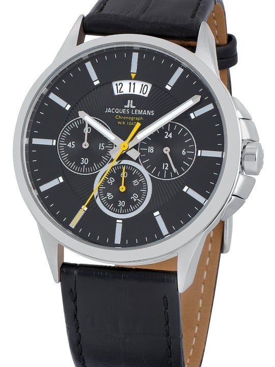 orologio uomo Jacques Lemans 1-1542A Sydney Chronograph Men's 42mm 10 ATM