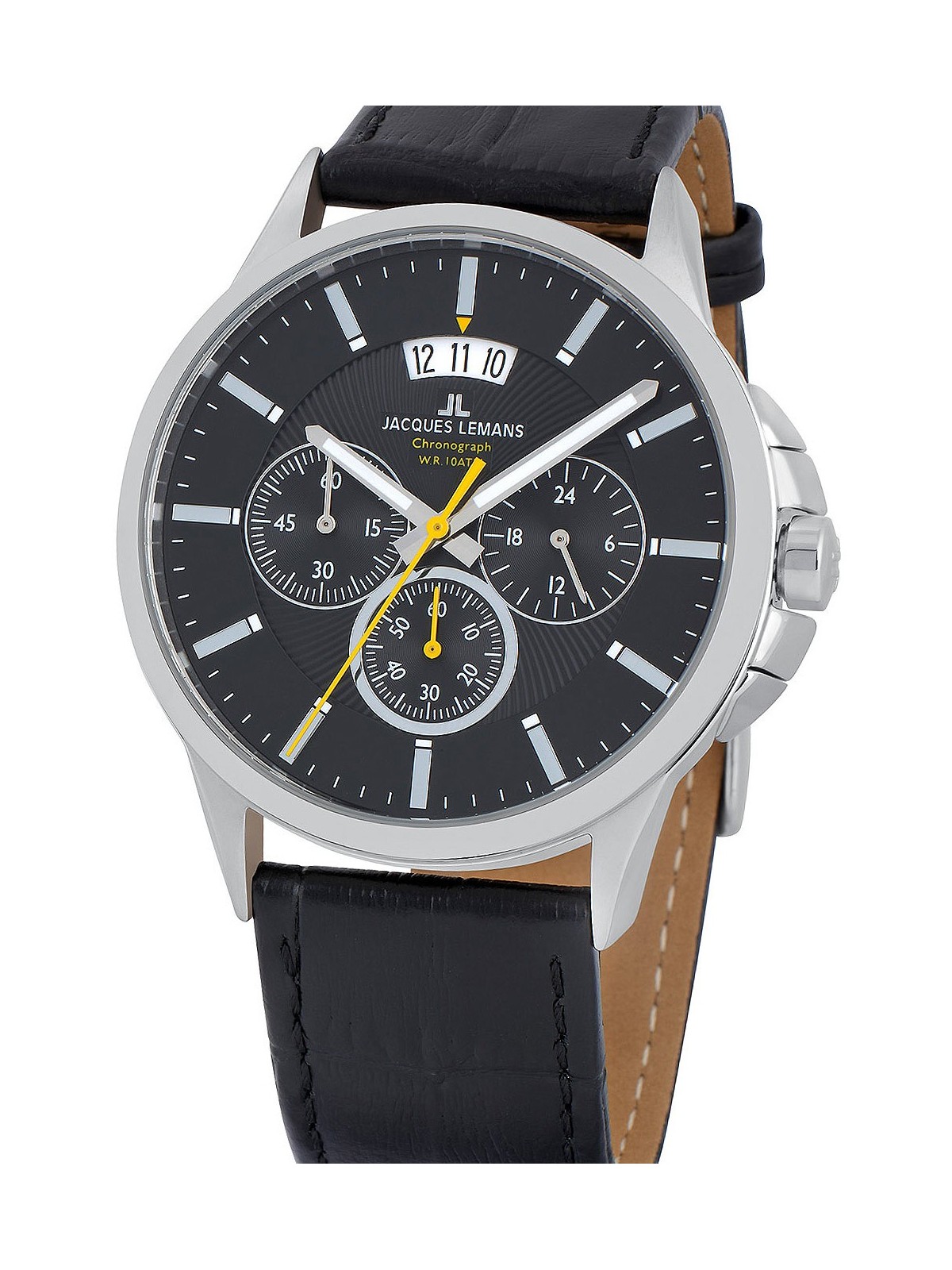 orologio uomo Jacques Lemans 1-1542A Sydney Chronograph Men's 42mm 10 ATM