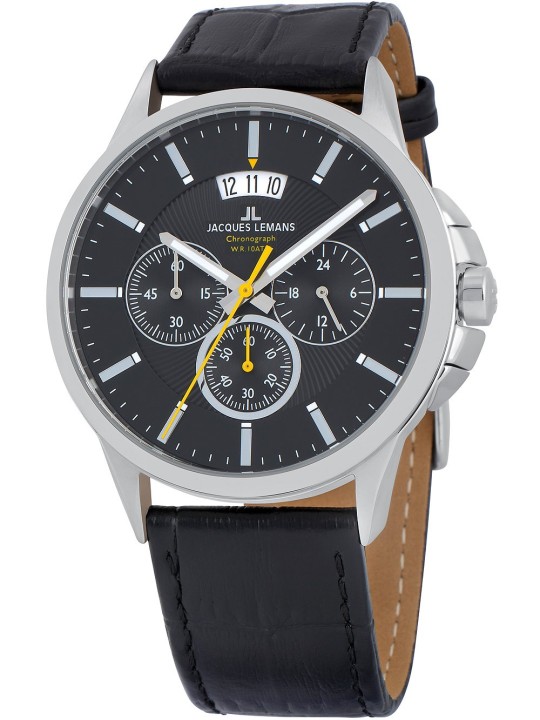 orologio uomo Jacques Lemans 1-1542A Sydney Chronograph Men's 42mm 10 ATM