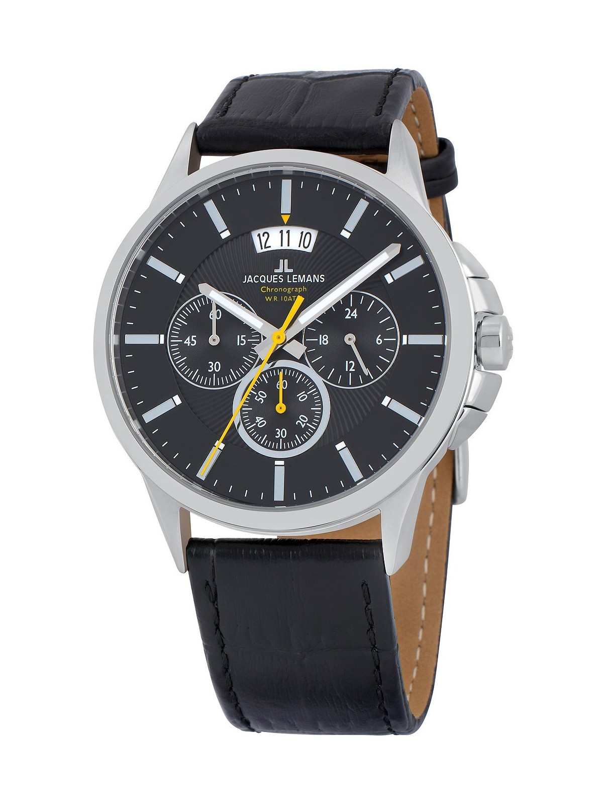 orologio uomo Jacques Lemans 1-1542A Sydney Chronograph Men's 42mm 10 ATM
