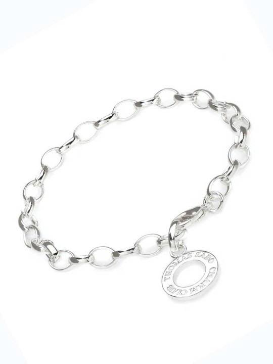 bracciale donna Thomas Sabo Bracelet Charm Club X0031-001-12 14,5-18,5 cm
