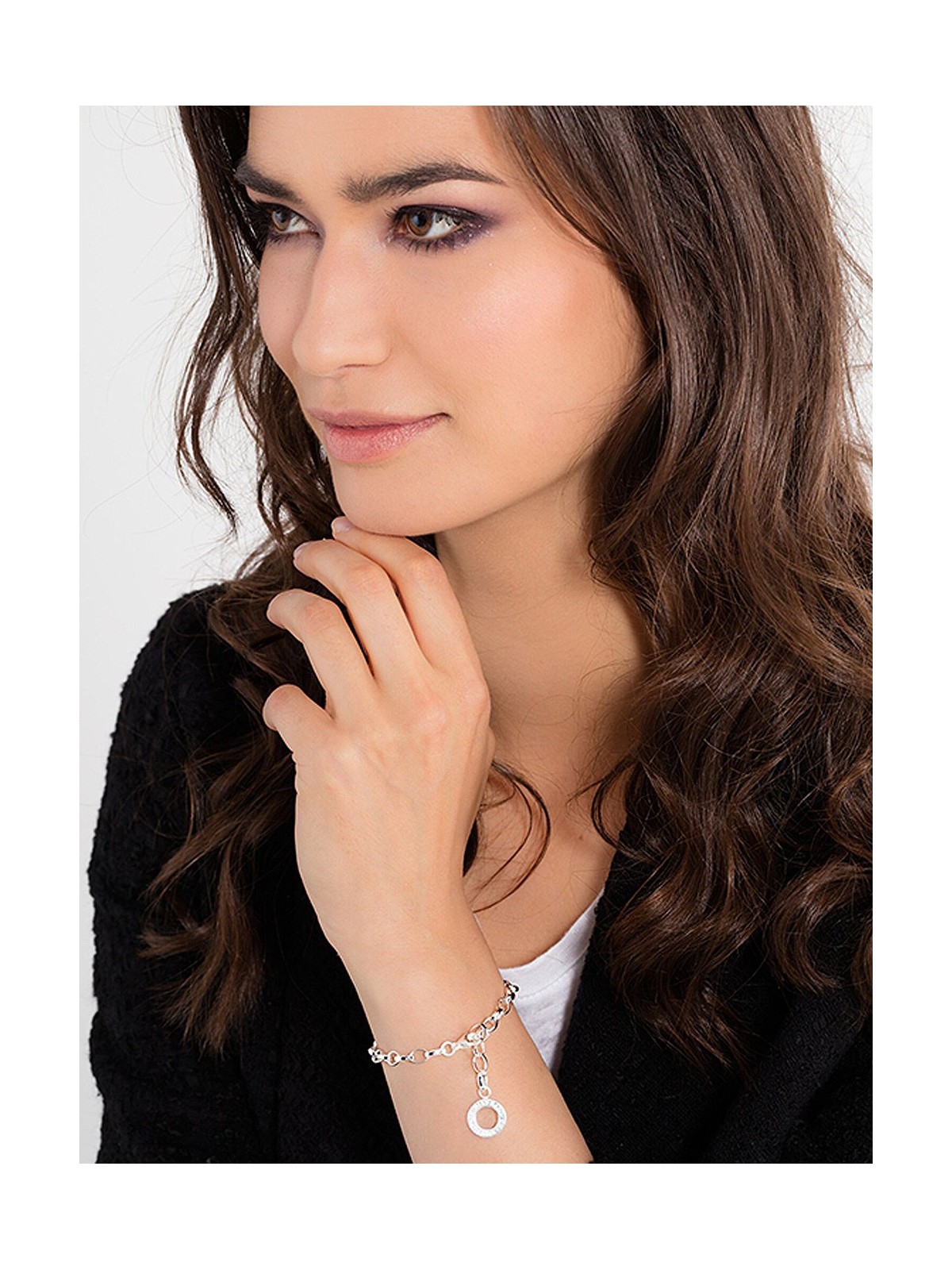 bracciale donna Thomas Sabo Bracelet Charm Club X0031-001-12 14,5-18,5 cm