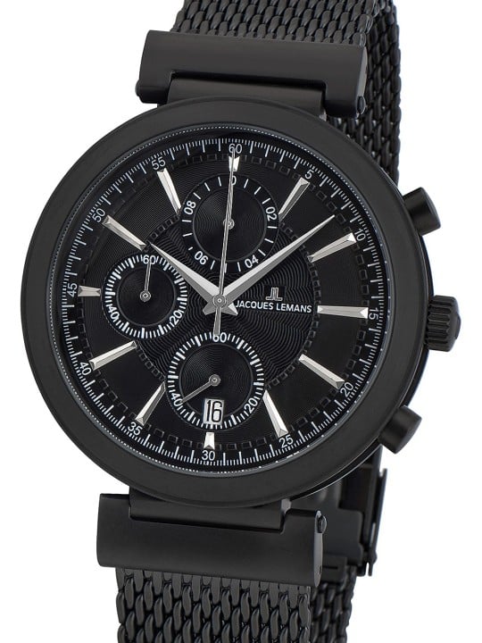 orologio uomo Jacques Lemans 1-1699E Verona Chronograph 45mm 5 ATM