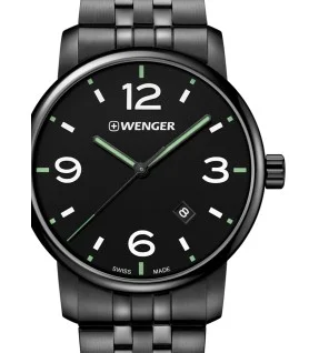 orologio uomo Wenger 01.1741.119 Urban Metropolitan Men's 42mm 10 ATM