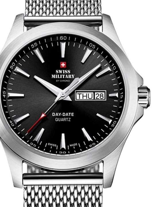 orologio uomo Swiss Military SMP36040.01 Men's 42mm 5 ATM
