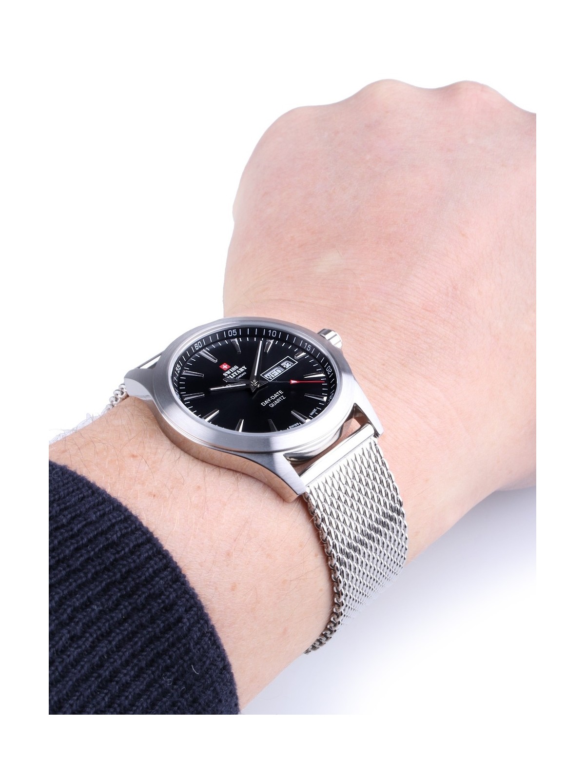 orologio uomo Swiss Military SMP36040.01 Men's 42mm 5 ATM