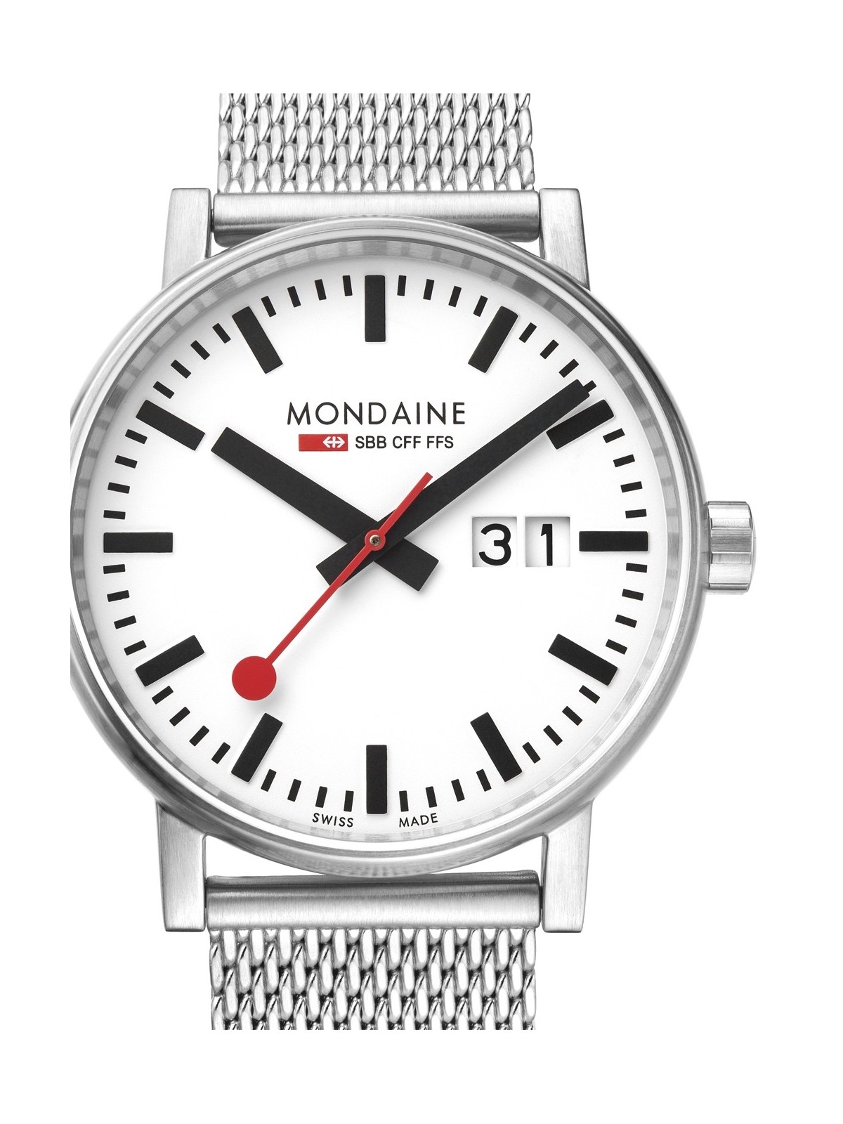orologio uomo Mondaine MSE.40210.SM evo2 40mm 3 ATM