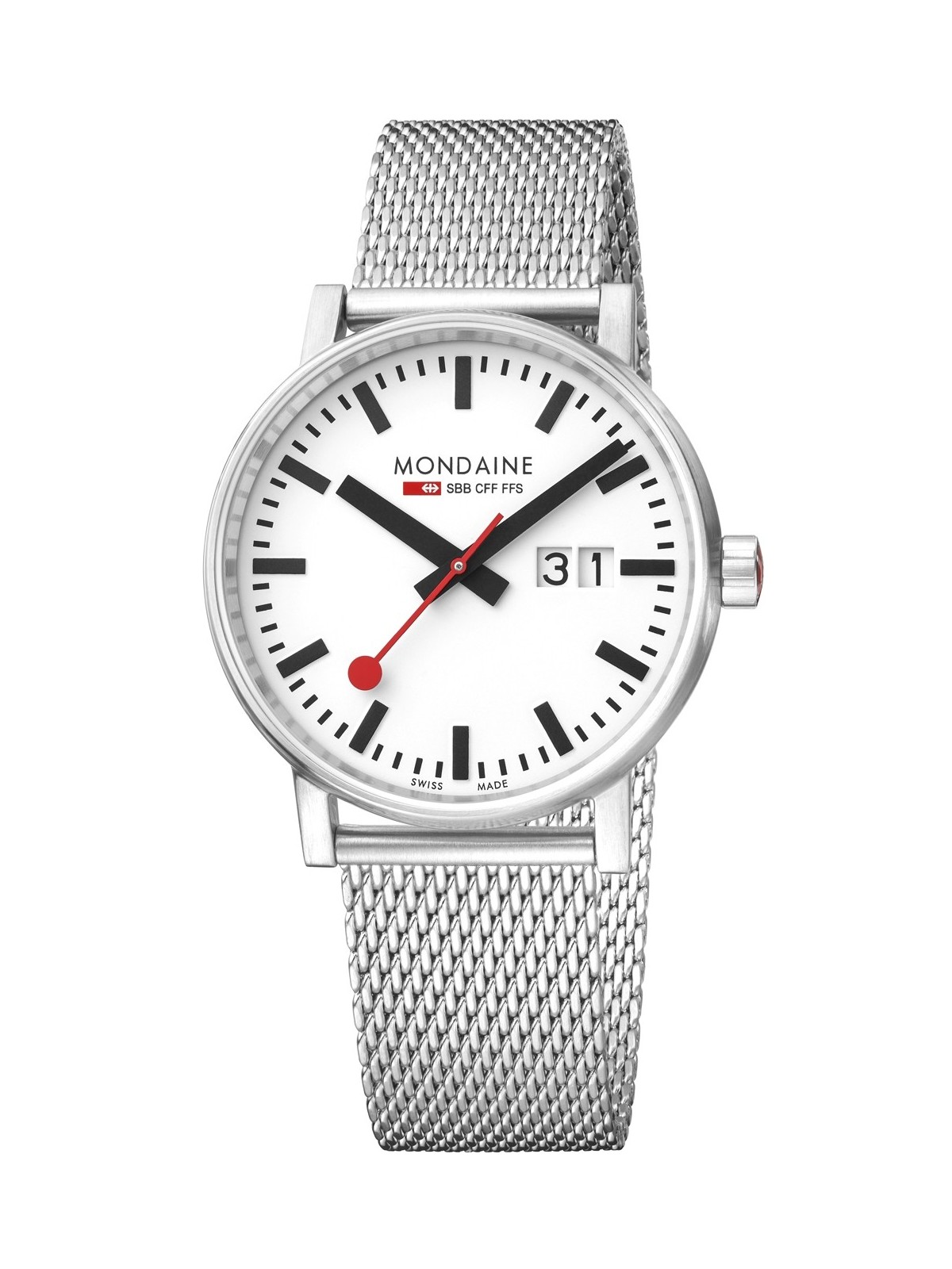 orologio uomo Mondaine MSE.40210.SM evo2 40mm 3 ATM