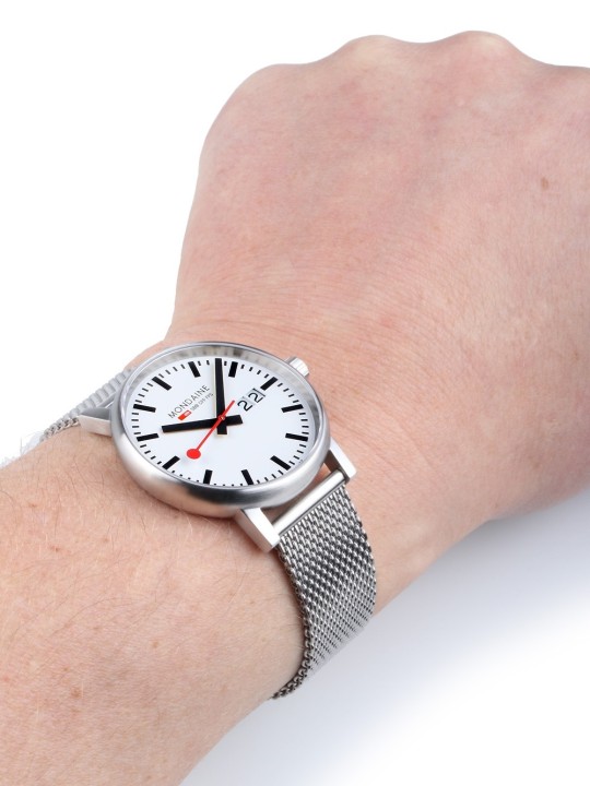 orologio uomo Mondaine MSE.40210.SM evo2 40mm 3 ATM