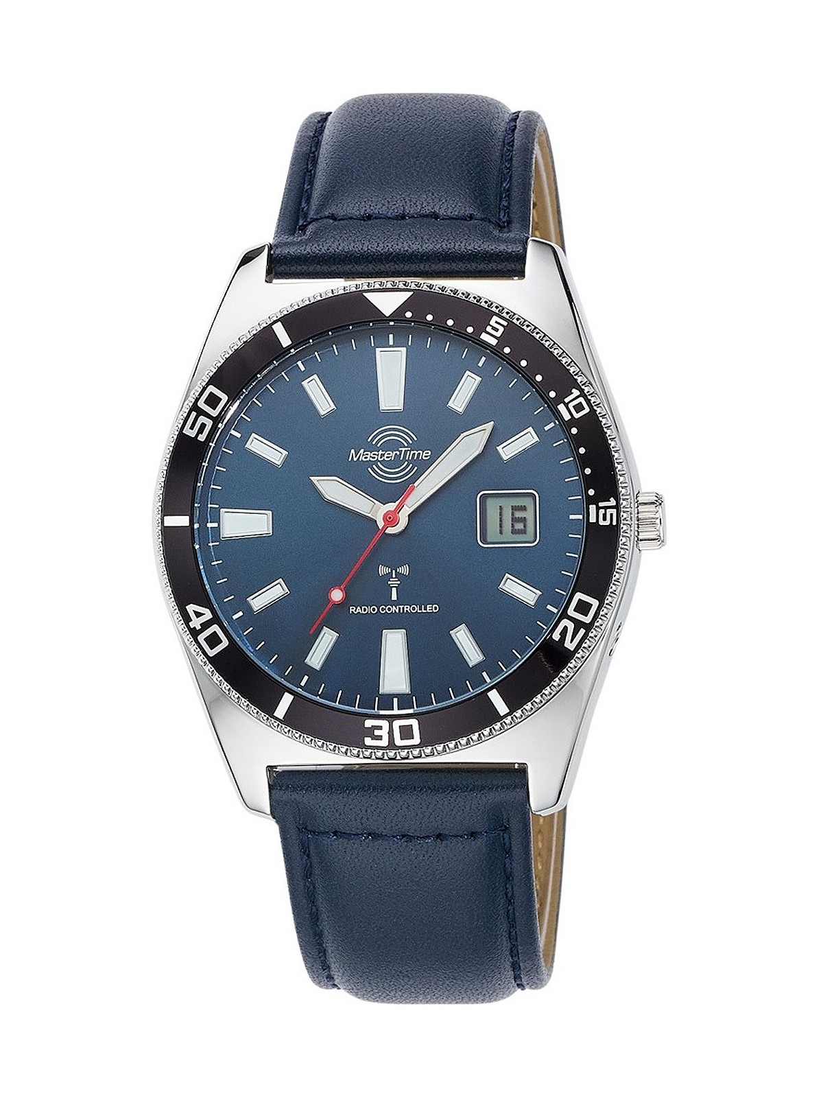 orologio uomo Master Time MTGA-10855-31L Radio Controlled Mens Watch 42mm 5ATM