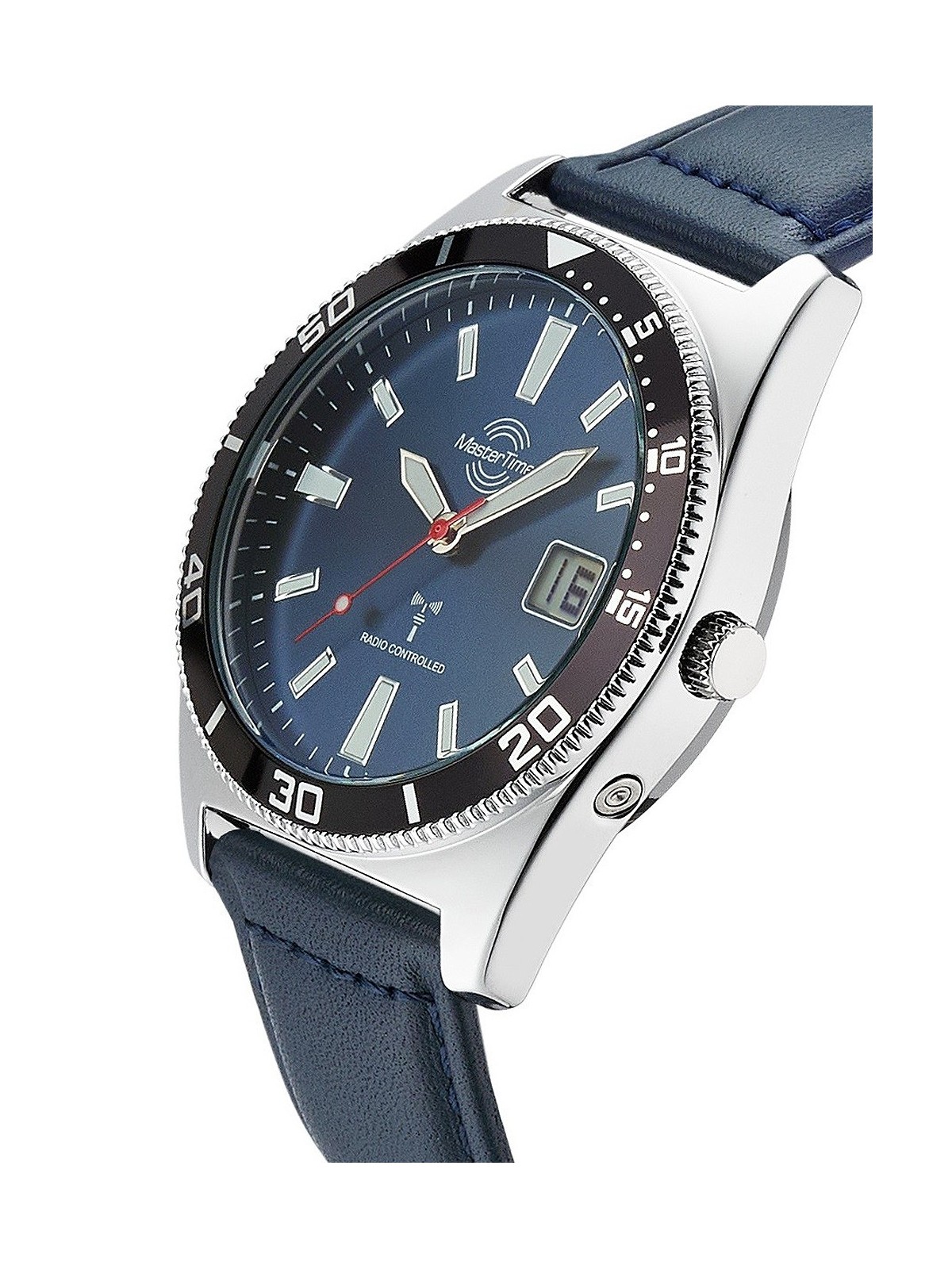 orologio uomo Master Time MTGA-10855-31L Radio Controlled Mens Watch 42mm 5ATM